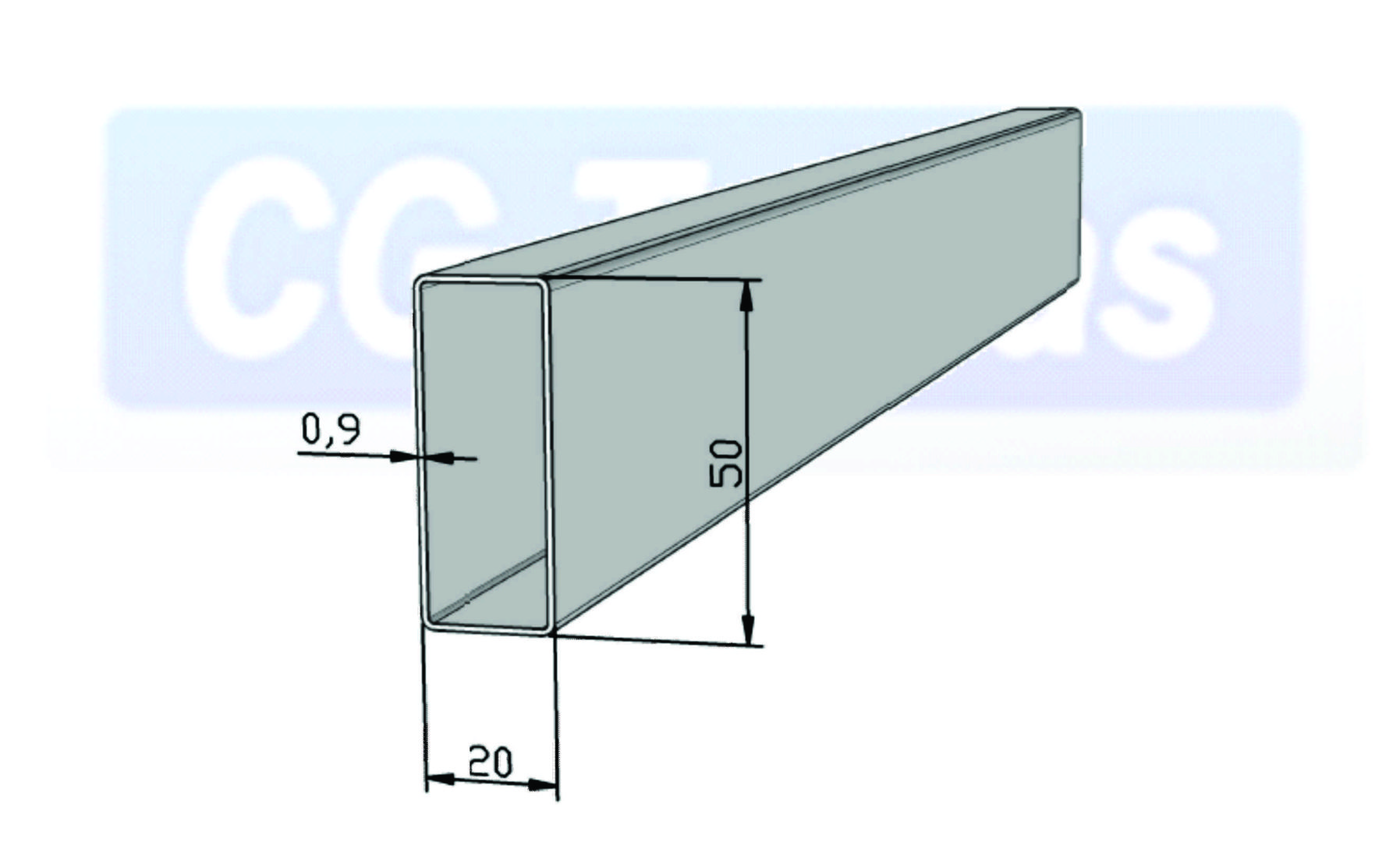 Metalon 20 X 50 20 CG Telhas metalon-20-x-50-20-cg-telhas